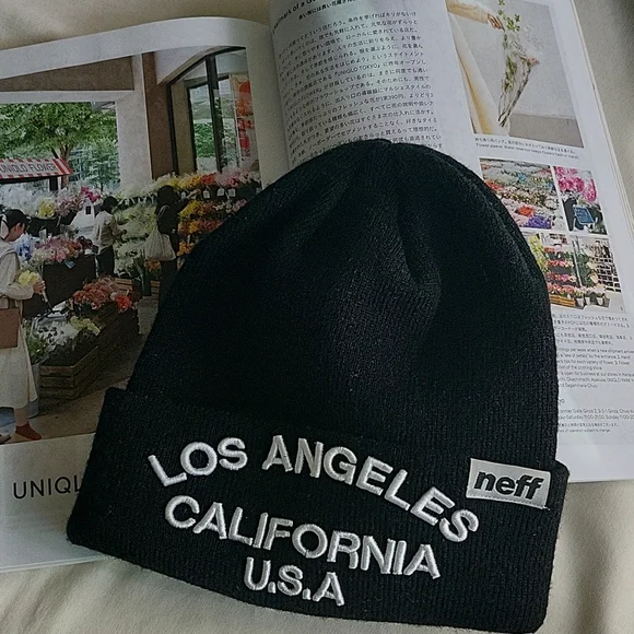Like New!!Neff Embroidery Beanie - Picture 1 of 3